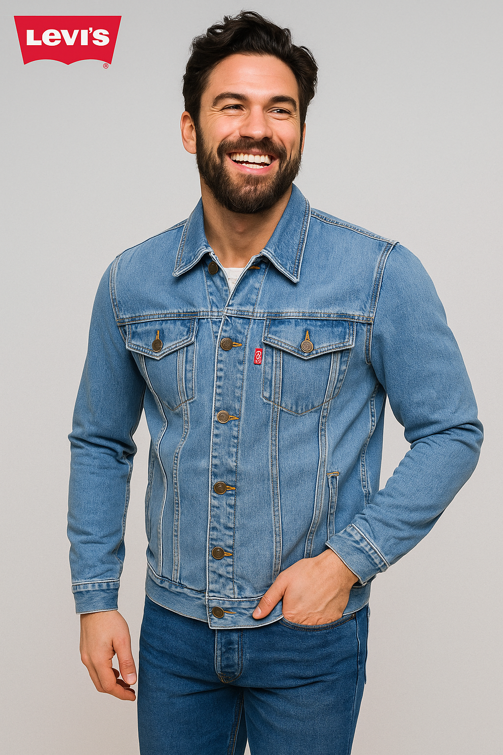 Klassische Jeansjacke – Zeitloser Denim-Style